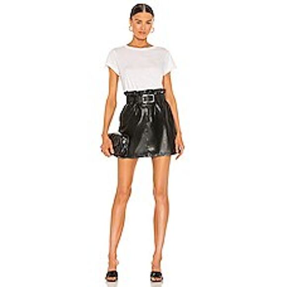BlankNYC Vegan Leather Paperbag Mini Skirt - Size XS - Picture 8 of 8
